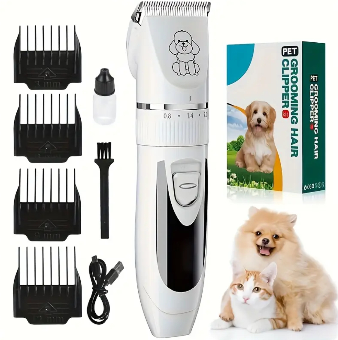 USB Pet Hair Trimmer
